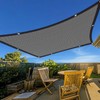 90% Mocha Shade Cloth, Sun Shade Canopy with Grommets for