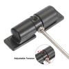 sourcing map Automatic Spring Door Closer Adjustable 40 lbs Self-Closing