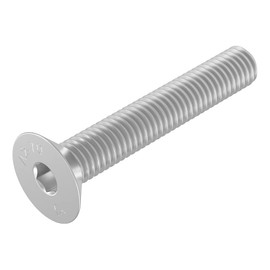 SECCARO Countersunk Screw M4 x 25mm Stainless Steel V2A VA A2 DIN 7991 / ISO 10642 Hex Socket (Pack of 20)