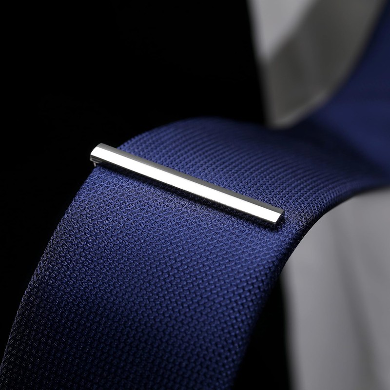 HONEY BEAR 2.12inch Mens Tie Clip Bar for Normal Size