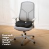 Sweet Home Collection Memory Foam Comfort Ergonomic Chair Cushion -