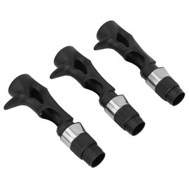 Fishing Rod Seat, 3Pcs Anti Slip Fishing Rod Reel Seat WheelRod Mount Clip Casting Anti-Static Fish Tools FishRod Building Handbar Grip for Different Sizes Fish Reels
