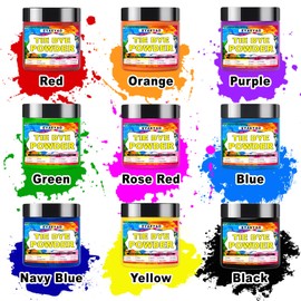 Eyaeyao Tie Dye Powder, Clothing Dye, Non Toxic Permanent, Dye for Clothes, Fabric Dye for Kids Women for Homemade Party Creative Group Activities DIY Gift (Rose Red, 2 Ounce)