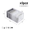 1 Pack Closet Drawer Organisers, 9 Grids Jeans Storage Box