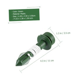 BESPORTBLE 12 Pcs Automatic Watering Device Watering System Hanging Basket Watering Device Solar Automatic Drip Irrigation Mist Cooling System Plant Watering Tool Plants Plastic Green