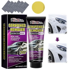 Nano Sparkle Cloth Car Scratch Remover Set,Magic Nano Sparkle Cleaning Cloth Car Scratch Remover,Nano Sparkle Cloth and Car Scratch Repair Paste for Deep Scratch Repair