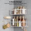 ODesign Shower Caddy Shower Shelves Rack Rustproof Wall Mounted SUS304
