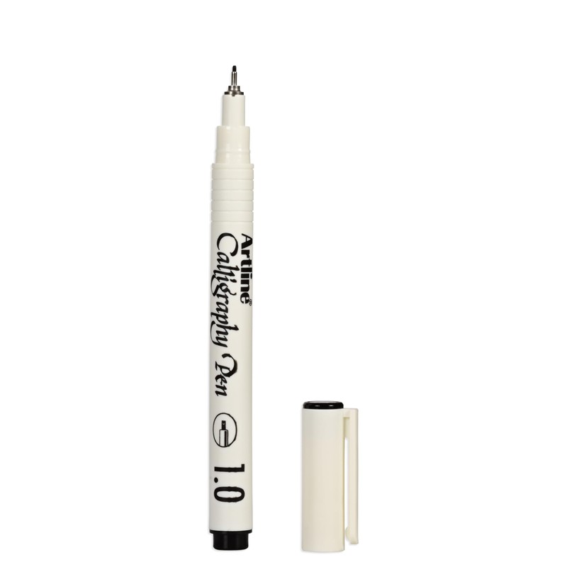 Artline Calligraphy 1.0mm Pen - Black