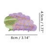 Grape Claw Clips,Cellulose Acetate Hair Clips,Small Claw Clips for Women