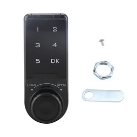 Combination Lock for Cam Code Zinc Alloy Comfortable Combination Lock with Key for Security and Security (Size 20)