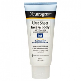 Neutrogena Ultra Sheer Face Lotion SPF50 88mL