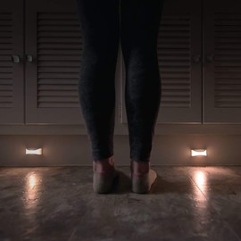 Mr Beams Beams MB500 Wireless Battery Powered LED Nightlight, 2-Pack, White