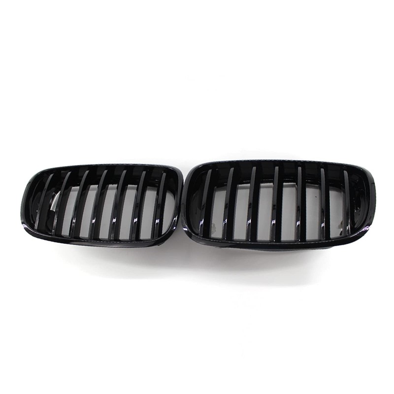 XOPIYAO Front Kidney Single Slat Grille Compatible with 2007 2008