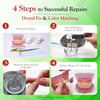 SmileFix Deluxe Dental Repair Kit - Color Matching Compound -