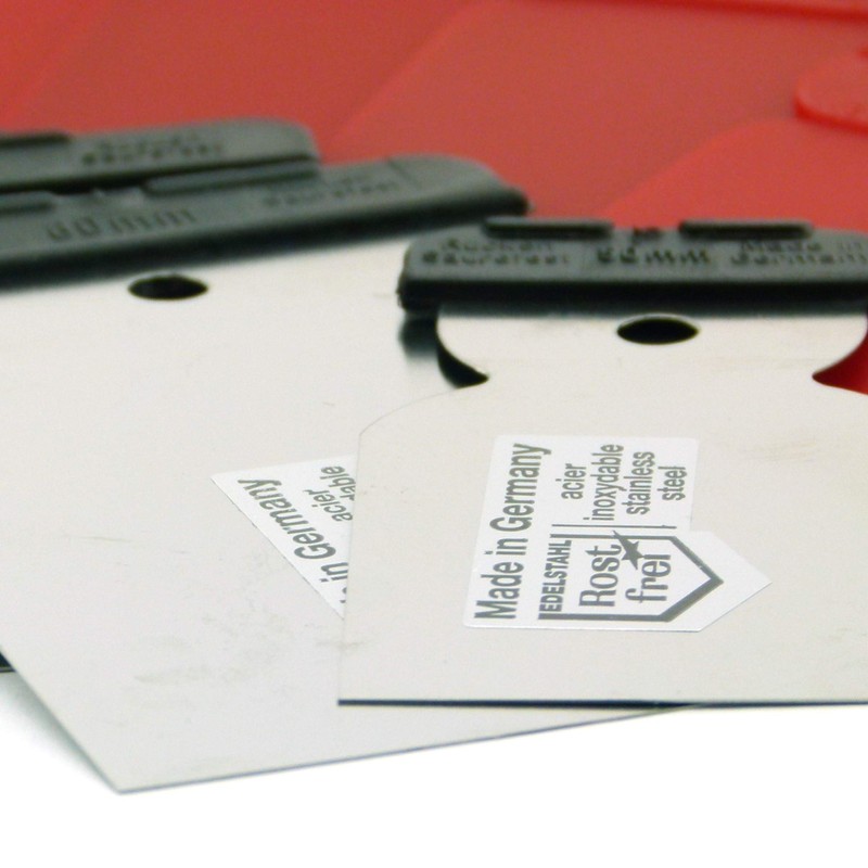 8-Piece Japanese Spatula Set = 4 x Stainless Steel Blades
