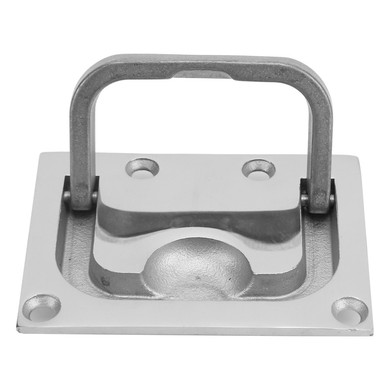 76mm Flush Pull Handle Square 316 Stainless Steel Polishing Lifting