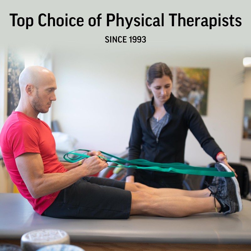 OPTP The Original Stretch Out Strap with Exercise Book, for