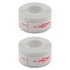 Alnicov 2Pcs Clear Printing Label Maker Tape Multipurpose Thermal Label