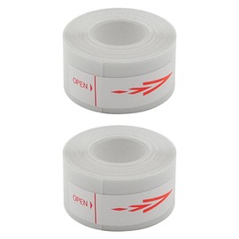 Alnicov 2Pcs Clear Printing Label Maker Tape Multipurpose Thermal Label Paper for File Folder Organization Creation (15mm x 4m)