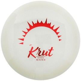 Dynamic Discs Kastaplast Glow K1 Krut Distance Driver Golf Disc, 173-176g