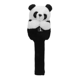 Golf Club Head Covers Golf Putter Headcovers Cute Panda Driver Head Cover Funny Golf Club Protector Soft for Women and Men