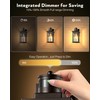 OPAXIS Outdoor Motion Sensor Light, 2 Pack Outside Sconce, Bronze