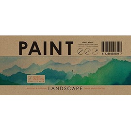 Heavy Weight Watercolor Pad for Pencil, Ink, Marker and Watercolor Paints. Great for Art, Design and Education. (2 Pads (2.5" x 5.5"))