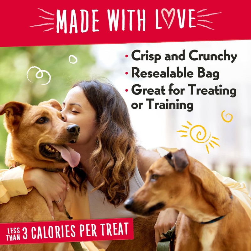 Charlee Bear Crunchy Dog Training Treats, Low Calorie (3 Kcal),