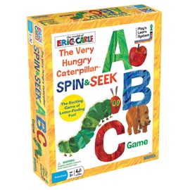Briarpatch The World of Eric Carle The Very Hungry Caterpillar Spin & Seek ABC Game