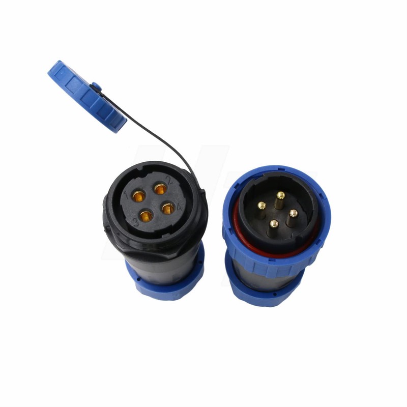 HangTon TY28 4 Pin 45A Aviation Waterproof Connector Male Female