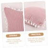 CHILDWEET Soft Stripe Throw Pillow Cover Creative Red Striped Design