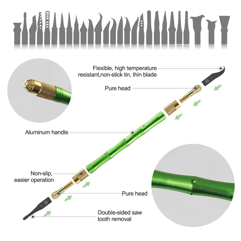 BST‑69A Chip Repair Blade Set Motherboard Repair Knife for Smart