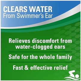 Debrox Swimmer's Ear Drying Drops para adultos y niños, 1 fl oz (paquete de 1)