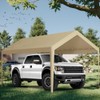 Carport Replacement Canopy, Replacement Top Cover for 10' x 20'