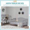 Dream On Me Austin Toddler Day Bed in Pebble Grey,