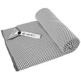 pandoo Bamboo Travel Towel – Ultralight, Extremely Absorbent & Quick Drying – Better than Standard Microfibre – Sports, Travel, Trekking & Bath Towel – All Sizes in 5 Colours (Dark Grey)