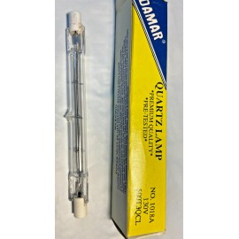 DAMAR NO. 1018A - 130V- 500T3QCL  - 500W 130V DOUBLE ENDED QUARTZ LAMP  -DAMAR