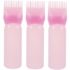 WOONEKY Root Comb Applicator Bottle Hair Oil Applicator Hair Dye