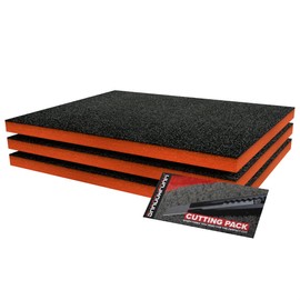 Orange Shadow Foam Tool Organizer – Beta/Bahco Tools Orange | Audit Control Foam., orange