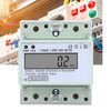 Single Phase 5-100A 230VAC Energy Meter DIN Rail Digital LCD