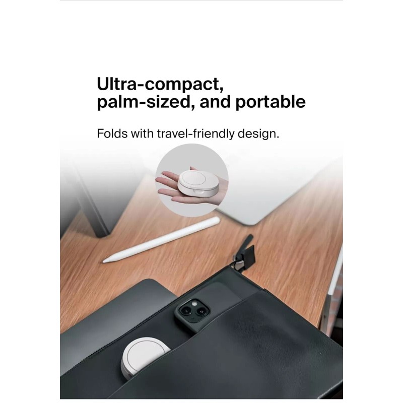 Belkin BoostCharge Pro 15W Convertible Magnetic Charging Stand MagSafe Qi2