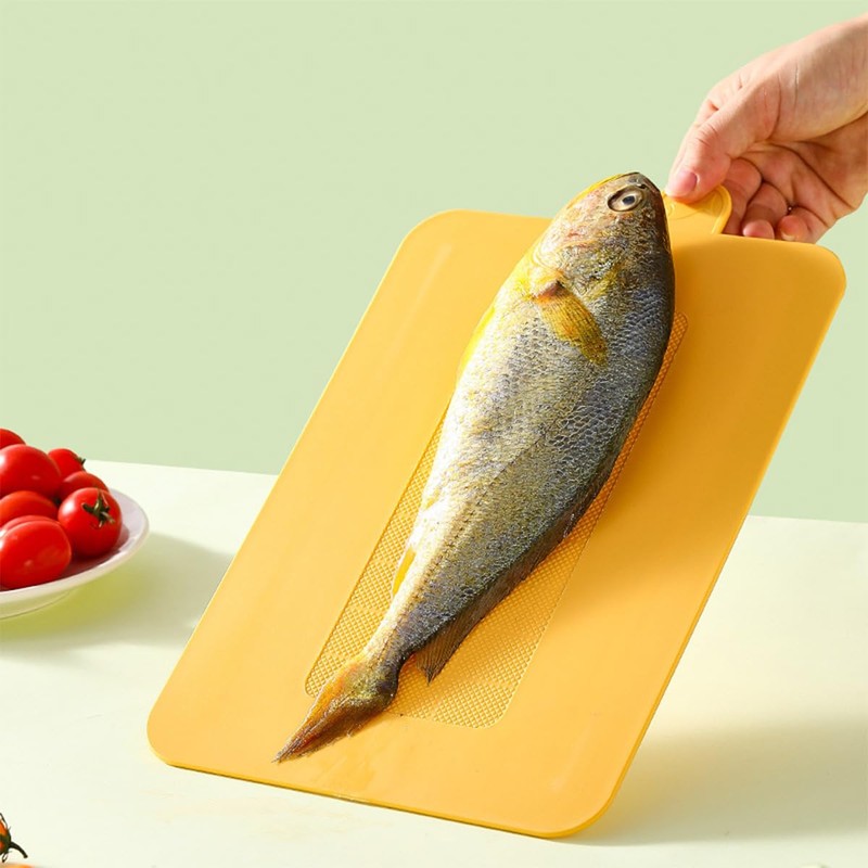 Tiardey 4PCS Colour Coded Chopping Boards Set Durable, Scratch-Resistant, Anti-Slip,
