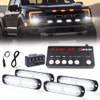 FOXCID 4 x LED Emergency Grille Surface Mount Strobe Light