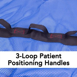 ProBasics Full Body Patient Lift Sling - Four Point Mesh Sling for Patient Transfers - Supports up to 450 lbs. - Large
