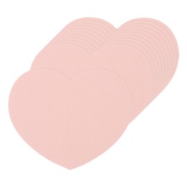 MECCANIXITY 150PCS Heart Paper Cutouts 2.5 Inch Small Heart Shaped Tags for Valentine's Day Craft Classroom Bulletin Board, Pink
