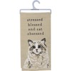Primitives by Kathy Stessed Blessed and Cat Obsessed - Toalla