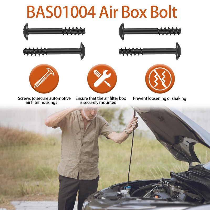 BAS01004 Air filter Box Screw For VW 13384034 GM WHT002087