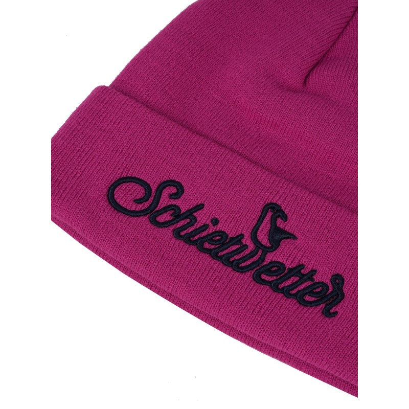 SCHIETWETTER Unisex Knitted Winter Hat, fuchsia, Unit size