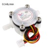 uxcell 1/4in Hall Effect Liquid Water Flow Sensor Switch Flowmeter