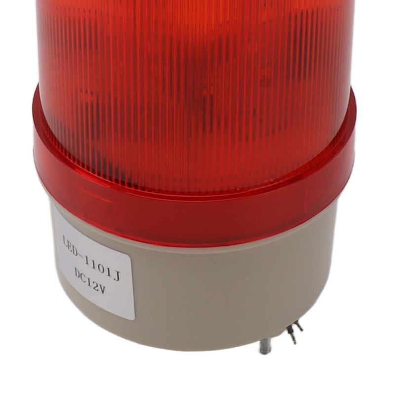 DC12V Rotating Warning Light Rotating Acoustic Optical Warning Buzzer Signal